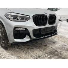 Сплиттер переднего бампера "Performance" (BMW X4 G02)