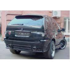 Накладка на задний бампер "TARANTUL" (BMW X5 E53)