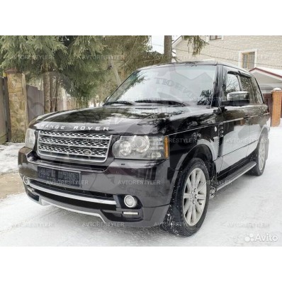 Накладка на передний бампер "Startech" (Range Rover Vоguе L322) Накладка на передний бампер "Startech" (Range Rover Vоguе L322)