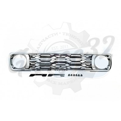Решетка радиатора "RAPTOR CHROME" (ВАЗ 2121, 21213, 21214, 2123, 2131)